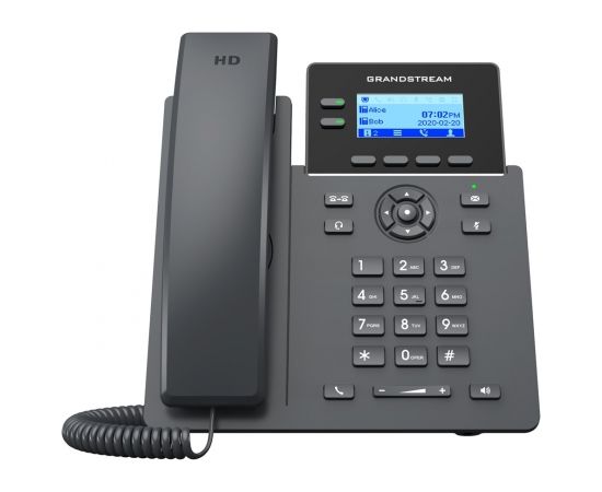 Grandstream Networks GRP2602P IP phone Black 2 lines LCD Wi-Fi