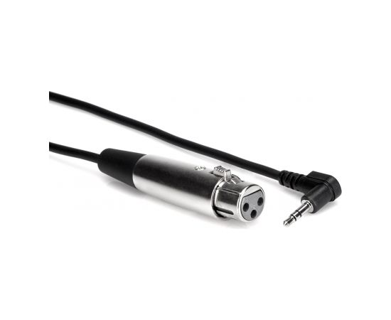 Hosa Technology XVM-110F audio cable 0,3 m XLR (3-pin) 3.5mm TRS Black