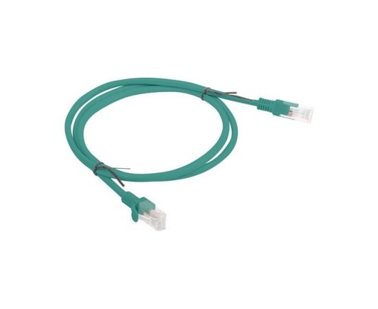 Lanberg Patchcord RJ45, Cat. 5e, UTP, 1m, Green