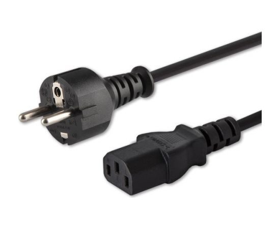 SAVIO 1.8 m Schuko (M) power cable – IEC C13 1.8m CL-138