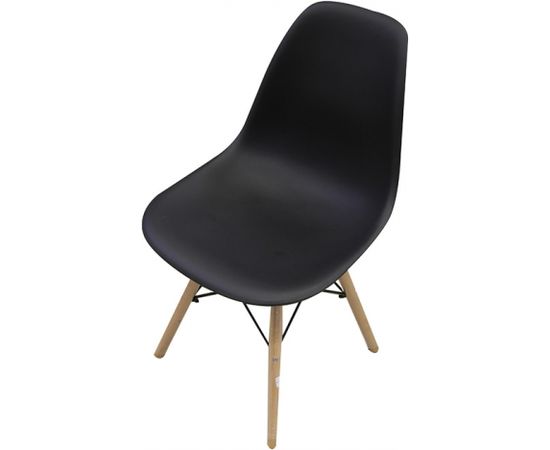 Krēsls ENZA 52.5x46.5xH81.5cm melns