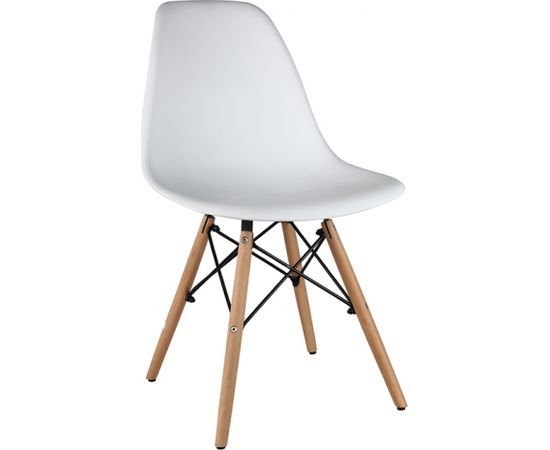 Krēsls ENZA 52.5x46.5xH81.5cm balts