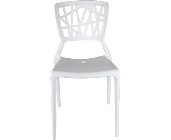 Krēsls GRENOBLE2 50.5x43xH84cm balts