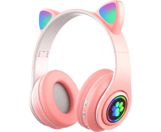 Goodbuy Paws bezvadu austiņas bērniem | Bluetooth 5.0 | rozā