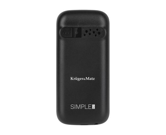 Kruger&matz Kruger & Matz KM0921 4,5 cm (1.77") 72g Black, Senior phone