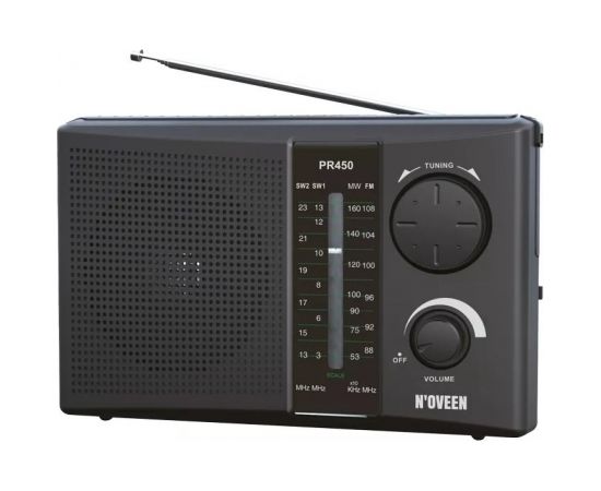 Noveen Portable radio N'oveen PR450 Black