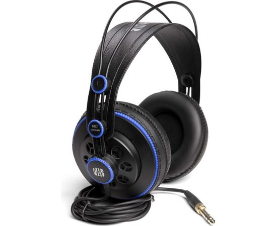 PreSonus HD7 headphones/headset Wired Head-band Stage/Studio Black, Blue