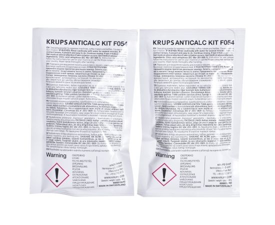 Krups F054001B descaler Domestic appliances Powder
