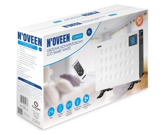 CONVECTOR HEATER NOVEEN CH8000 LCD SMART WHITE