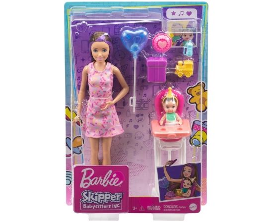 Mattel Barbie Skipper Babysitters Inc. Skipper Babysitters Inc Dolls And Playset