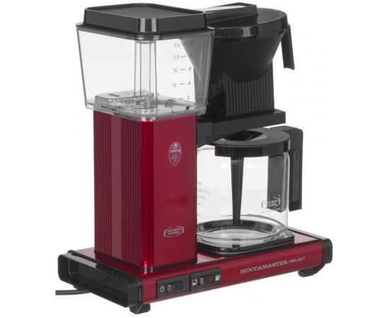 MOCCAMASTER KBG SELECT METALLIC RED DRIP COFFEE MAKER