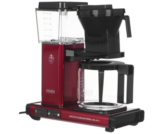 MOCCAMASTER KBG SELECT METALLIC RED DRIP COFFEE MAKER