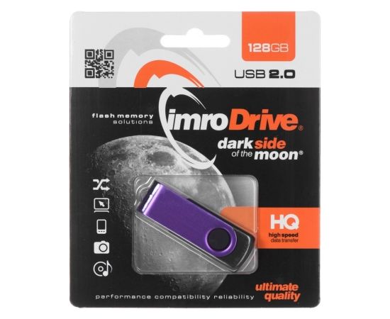 IMRO AXIS/128G USB USB flash drive 128 GB USB Type-A 2.0 Violet