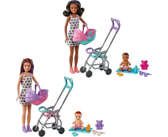 Mattel Barbie Skipper Babysitters Inc Dolls And Playset