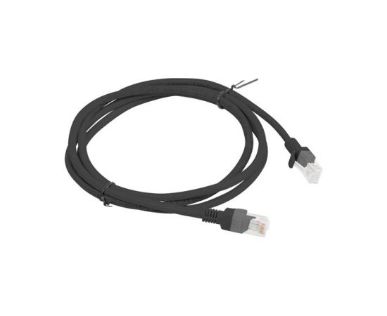 LANBERG PATCHCORD UTP CAT.5E 1.5M BLACK PCU5-10CC-0150-BK