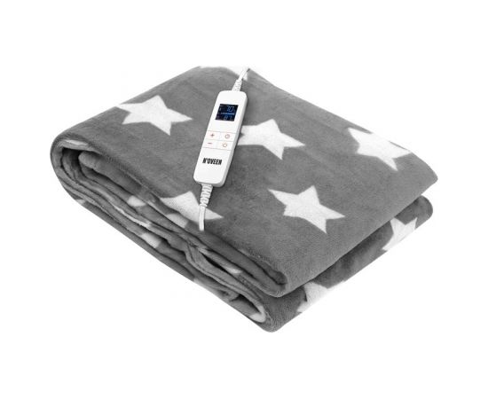 ELECTRIC BLANKET NOVEEN EB651 GREY STAR SUPER SOFT 180X130CM