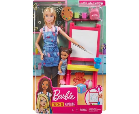 Mattel Barbie Art Teacher Doll Lelles