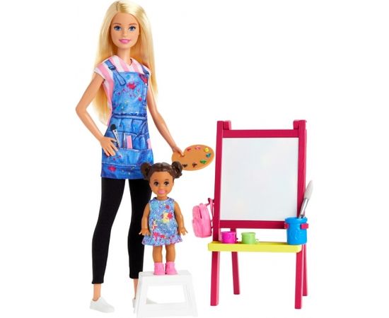 Mattel Barbie Art Teacher Doll Lelles