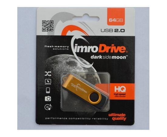 IMRO AXIS/64G USB USB flash drive 64 GB USB Type-A 2.0 Gold