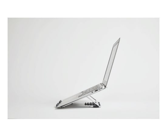 POUT EYES 3 ANGLE Aluminum portable laptop stand silver