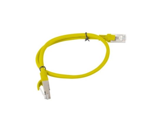 LANBERG PATCHCORD UTP CAT.5E 0.5M YELLOW PCU5-10CC-0050-S