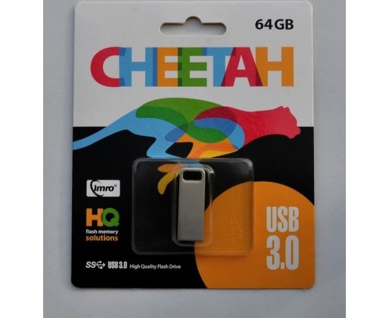 IMRO USB 3.0 CHEETAH/64GB USB flash drive Chrome