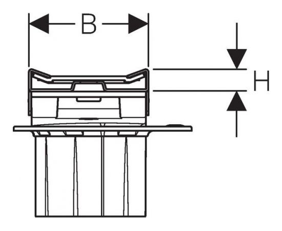 Geberit Dušas kanāls CleanLine, L30-130