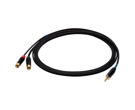 SSQ MIJRCA2 SS-1422 Cable Mini Jack Stereo 3,5 mm - 2x RCA 2 m Black
