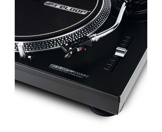 Reloop RP-2000 MK2 DJ turntable Direct drive DJ turntable Black DJ tehnika