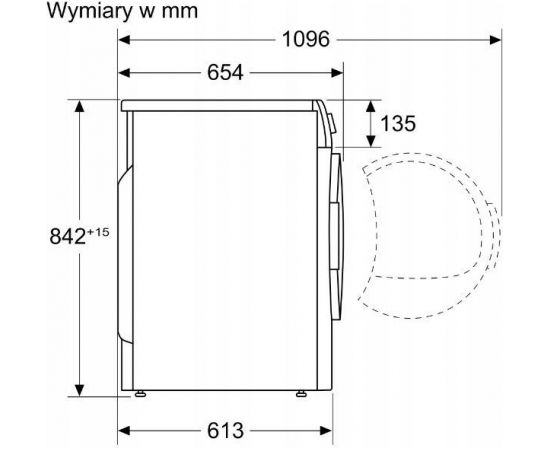 BOSCH WQG245APPL Clothes Dryer