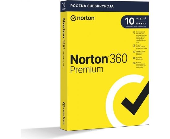 Symantec NortonLifeLock Norton 360 Premium 1 year(s)