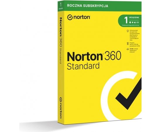 Symantec NortonLifeLock Norton 360 Standard 1 year(s)