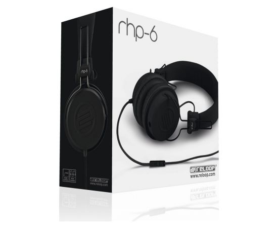 Reloop RHP-6 Headset Wired Head-band Calls/Music Black