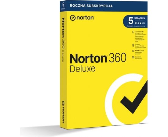 Symantec NortonLifeLock Norton 360 Deluxe 1 year(s)