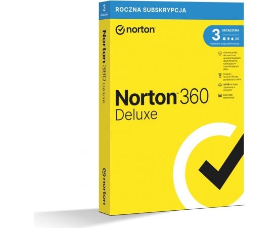 Symantec NortonLifeLock Norton 360 Deluxe 1 year(s)