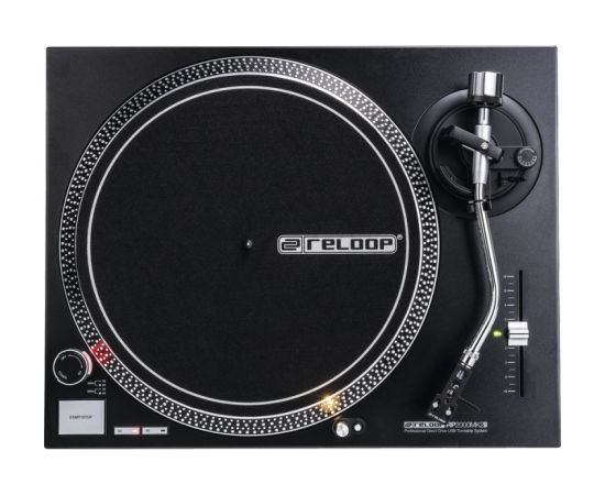 Reloop RP-2000 USB MK2 DJ turntable Direct drive DJ turntable Black