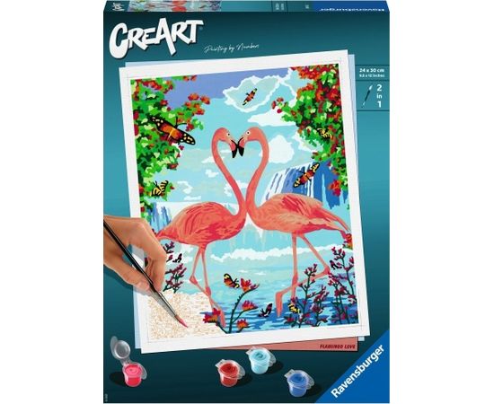 RAVENSBURGER CreArt Flamingos in Love