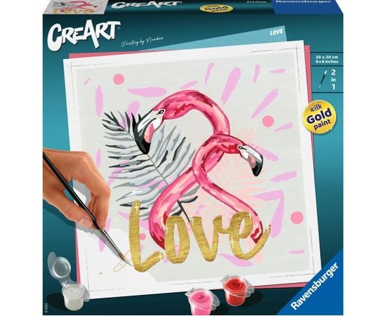 RAVENSBURGER CreArt Flamingo