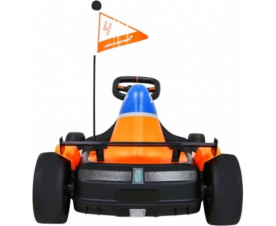Elektriskais kartings McLaren Drift, oranžs