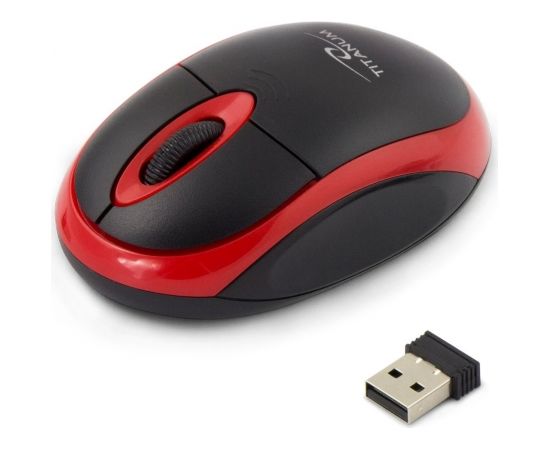 Esperanza Titanum TM116E Wireless 3D mouse 2.4GHZ Black / Red