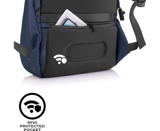 XD DESIGN ANTI-THEFT BACKPACK BOBBY SOFT NAVY P/N: P705.795