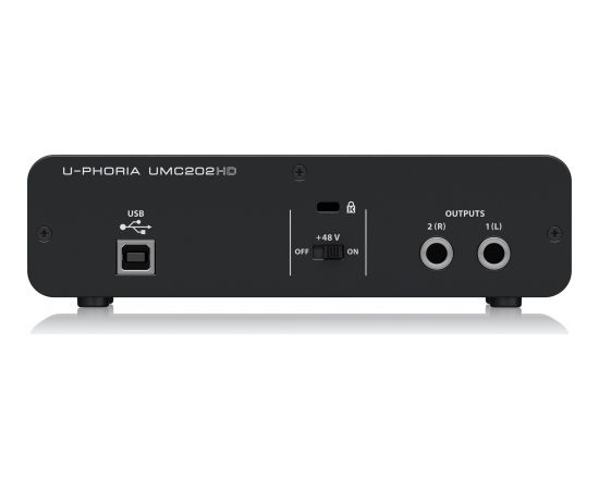 Behringer UMC202HD recording audio interface