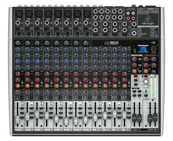 Behringer XENYX X2222USB 22 channels