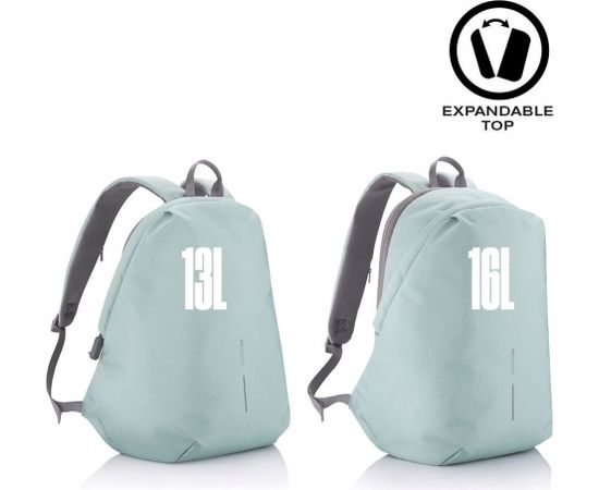 XD DESIGN ANTI-THEFT BACKPACK BOBBY SOFT GREEN (MINT) P/N: P705.797