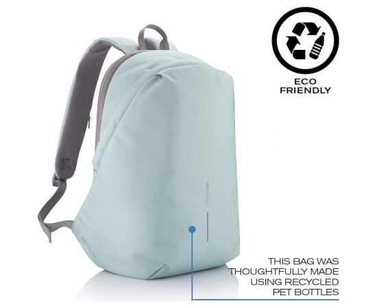 XD DESIGN ANTI-THEFT BACKPACK BOBBY SOFT GREEN (MINT) P/N: P705.797