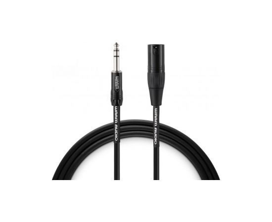 Warm Audio PRO-XLRM-TRSM-6 audio cable 1.8 m XLR 6.35mm TRS Black