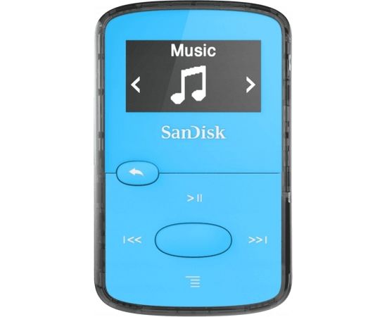 SanDisk PLAYER MP3 Clip Jam 8GB BLUE MP3 Atskaņotāji