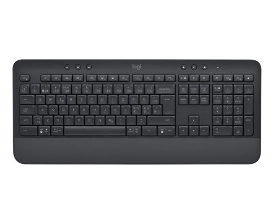 LOGITECH K650 SIGNATURE Bluetooth keyboard - GRAPHITE - NORDIC