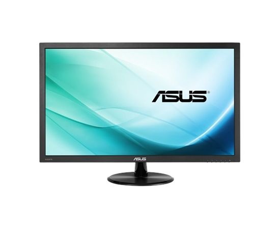 Asus VP228HE 21.5 ", FHD, 1920x1080 pixels, 16:9, LCD, 1 ms, 200 cd/m², Black, Power, VGA