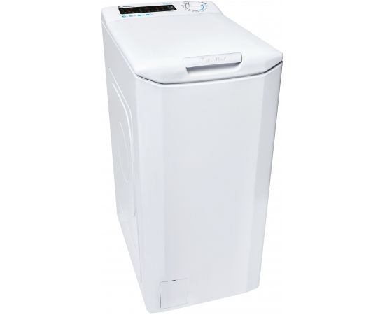 Candy Washing Machine CSTG 47TME/1-S Energy efficiency class B, Top loading, Washing capacity 7 kg, 1400 RPM, Depth 60 cm, Width 41 cm, Display, LCD, NFC, White